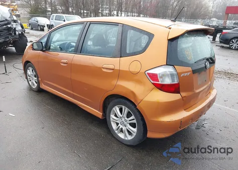 2010 Honda Fit Sport из США, поврежденный, VIN JHMGE8H41AS028013